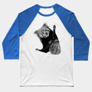 Red panda - ink illustration Baseball T-Shirt